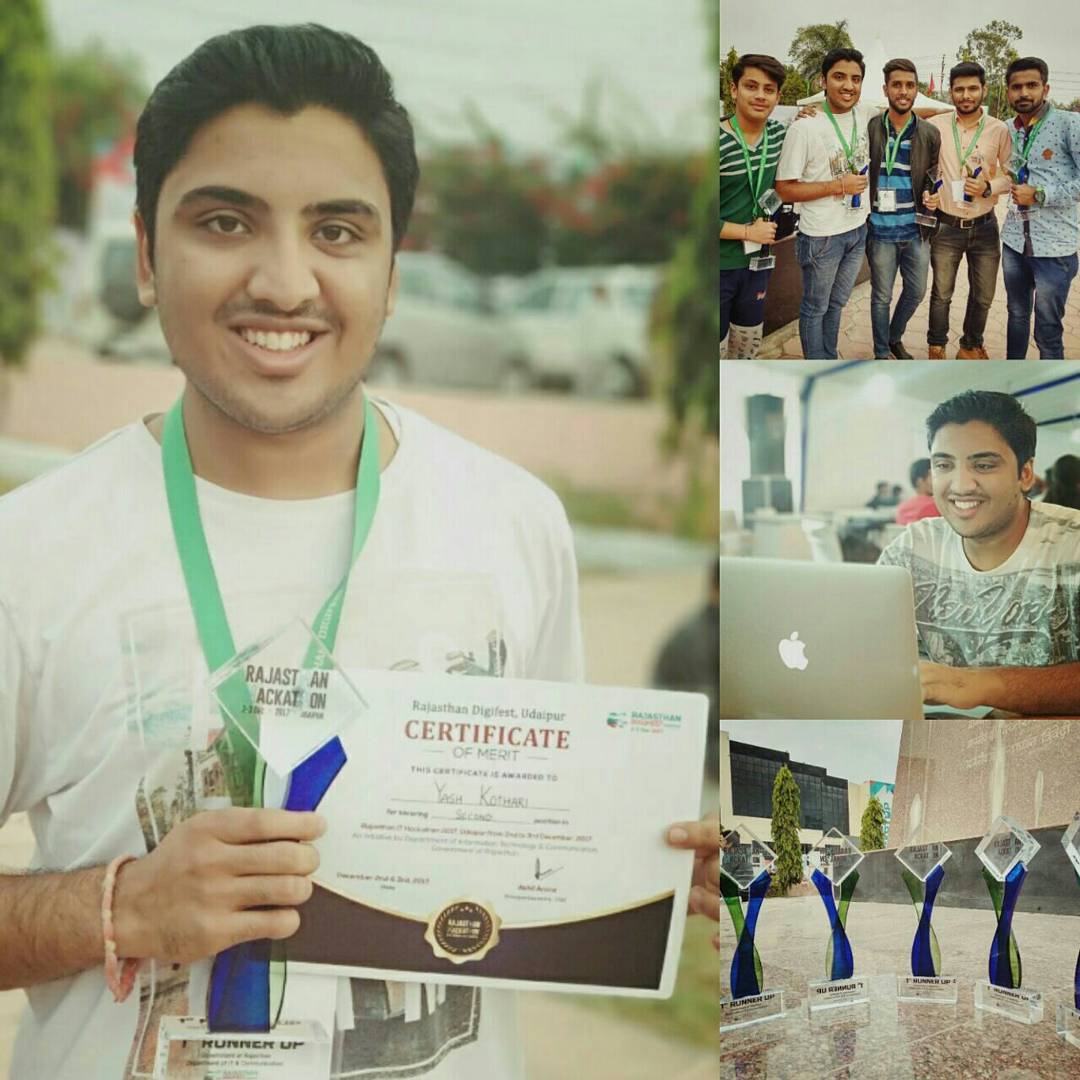 Rajasthan Hackathon 1st runner up image